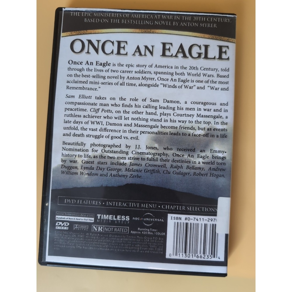 Once an Eagle (DVD, 2010,‎ 2-Disc Set) - Picture 3 of 6
